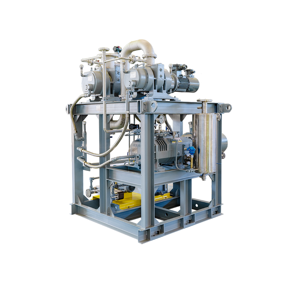 Screw-Roots Vacuum Unit